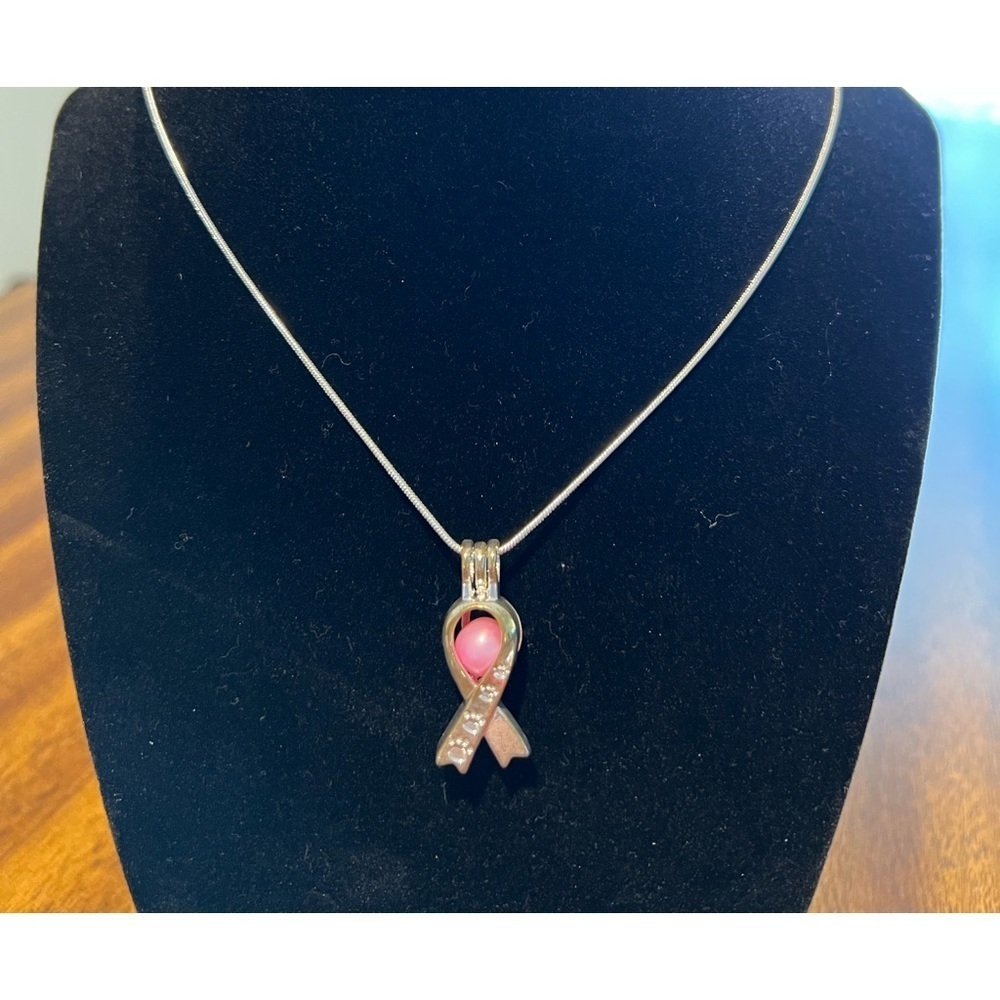 Sterling Silver Pearl Necklace